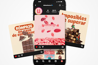 design branded and creative posts for your social media