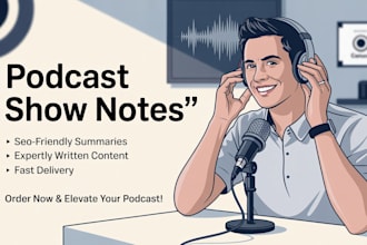 write podcast show notes that keep your listeners coming back