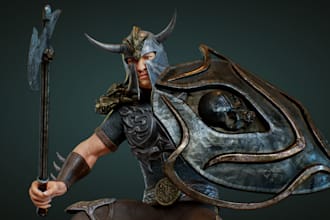 3d game character modeling,3d army figure,animation,unreal engine in ue5,zbrush
