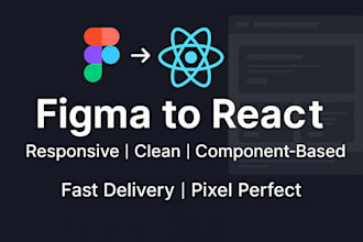 convert your figma or adobe xd design into a modern react component