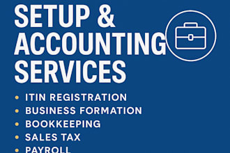 help you set and manage your u s business with full accounting support