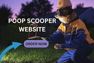 build a wordpress website for pet waste, junk removal, or pet care