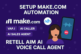 setup make com automation ai caller retell ai voice sales agent n8n call agent