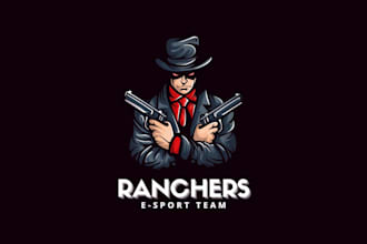 design an awesome custom gaming logo for your team