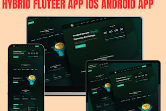 hybrid app flutter app developer ios app android app cross platform react jsapp
