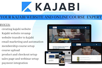 build your kajabi website online course landing page sales funnel clickfunnel
