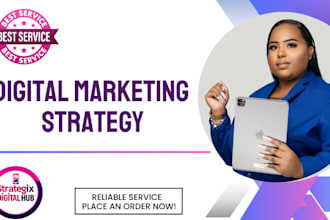 develop a results driven digital marketing strategy plan