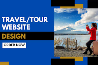 tour website, travel agency website on wordpress