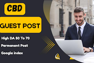 do high da cbd guest post dofollow seo backlink with google index
