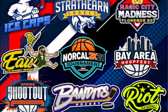 design custom modern business, and sports team event logo