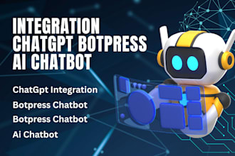 integrate chatgpt botpress openai API in wordpress website for ai chatbot