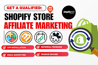 setup shopify store affiliate marketing goaffpro uppromote bixgrow impact awin