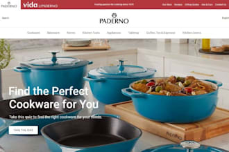 design kitchen appliance shopify store home appliance store electronics website