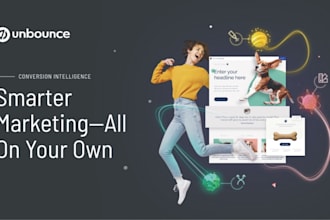 setup high converting unbounce landing page, unbounce, wordpress sales funnel