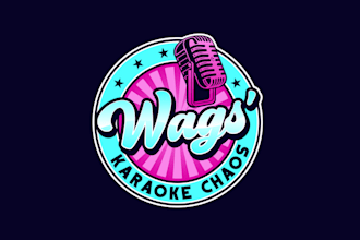 do modern entertainment, music, party podcast,  voiceover logo within 8 hours