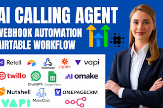 setup retell ai calling agent automation vapi ai llam zapier webhook n8n expert