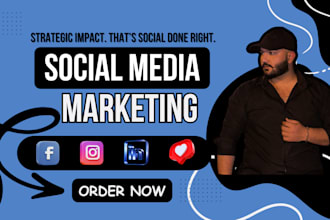 manage instagram, facebook, and linkedin for business growth