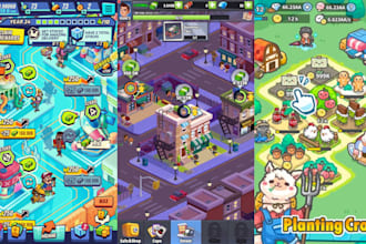 do pixel art UI, hud, pixel gui, asset, icon and background for your game