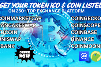 do memecoin token listing, coin listing, ico listing on coinmarketcap, coingecko