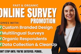 create online survey using jotform, google form, typeform and fill survey forms