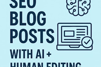 write SEO optimized ai assisted blog posts for your niche