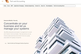 help with ms windows 11 azure intune and general accounting services