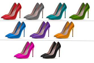 do color change of product, furniture, dress, cap photo