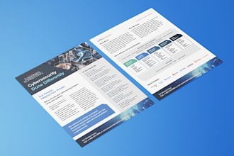 build an effective one pager for your business or service