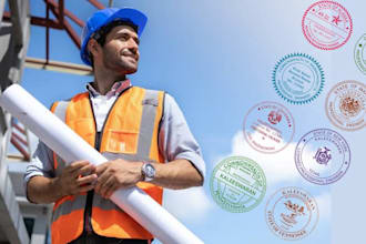 licensed structural engineer to review, approve, and stamp your drawings