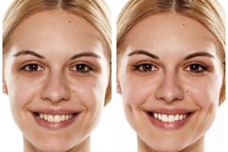do high end portrait retouching and photo editing