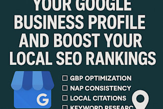 optimize your google business profile and local SEO rankings