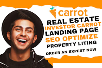 design investor carrot website SEO, oncarrot website design carrot mls mortgage