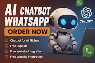 do whatsapp business API setup and build whatsapp chatbots