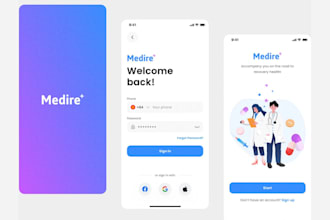 health app patient app telemedicine app ai healthcare hippa complaint hybrid