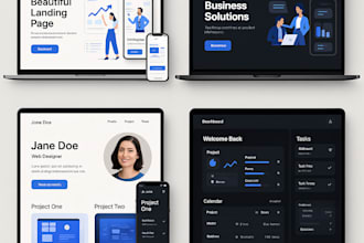 design clean and modern mobile and app layouts
