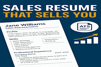 write a persuasive sales resume that wins interviews and closes offers