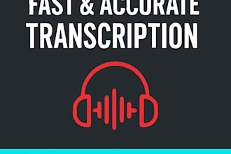 transcribe your audio or video to text professionally