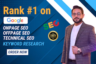 do monthly SEO service with onpage, offpage for wordpress and shopify websites