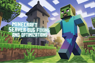 fix error, bugs, crashes on your minecraft plugin, paper mc, spigot, smp server