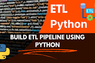 build scalable etl pipelines using python