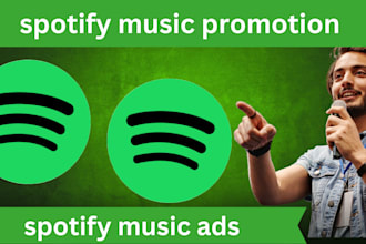 run effective ads for your spotify music promotion to get 500m audience