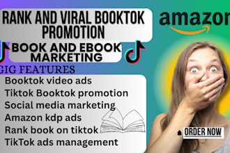 viral and rank book on tiktok booktok bookrank kdp ads tiktok ebook marketing
