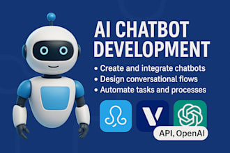 build ai chatbots using manychat, voiceflow, chatgpt, openai API, n8n workflows
