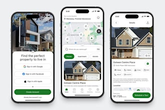 build real estate auction app, property auction app, cars auction app