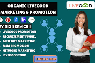 promote your livegood website marketing, mlm promotion, affiliate link marketing