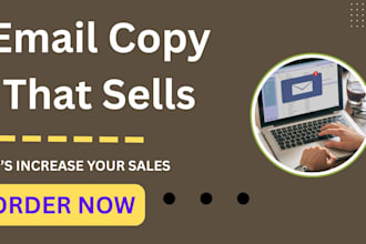 write persuasive email content that sells
