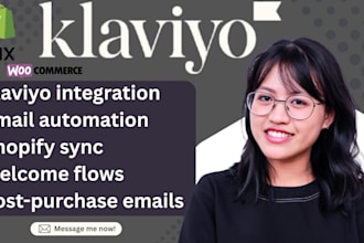 integrate klaviyo with shopify woocommerce wix and automate your emails