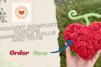 crochet your given picture amigurumi toys with step by step video tutorial