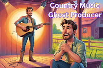 ghost produce authentic emotional country music with acoustic guitar
