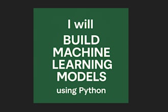 provide expert machine learning and data science services